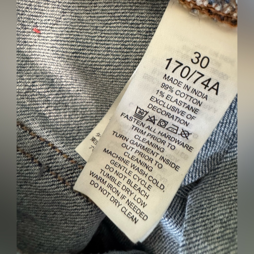 Kate Spade Floral Embroidered Jeans Size 30 - Picture 5 of 7